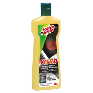 Scotch-Brite Vitro Rejuvenecedor para Placas de Vidrio - 250ml - Color Amarillo