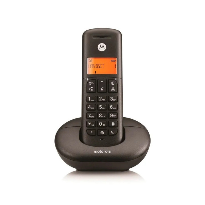 Motorola E201 Telefono Inalambrico Dect - Identificador de Llamada - Manos Libres
