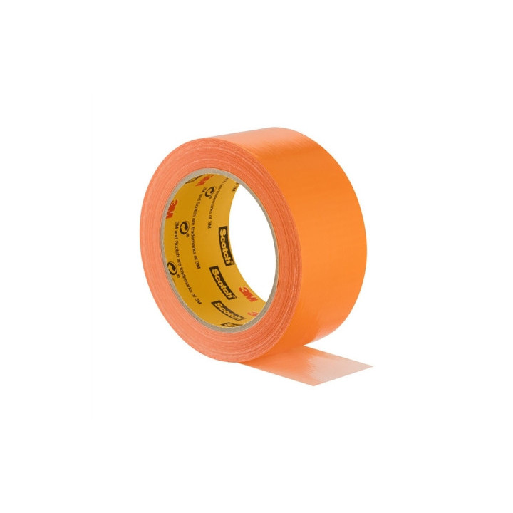 Scotch Cinta Adhesiva para Moqueta - Extrafuerte - Color Naranja
