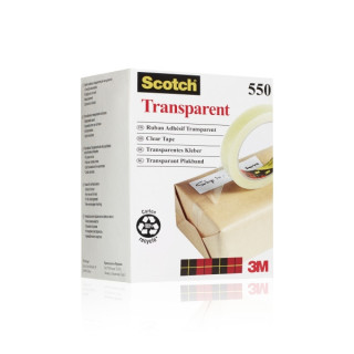 Scotch Pack de 8 Cintas Adhesivas - 19mm x 66m - Color Transparente