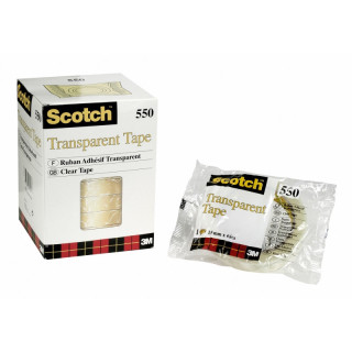 Scotch Pack de 10 Cintas Adhesivas - 15mm x 66m - Color Transparente