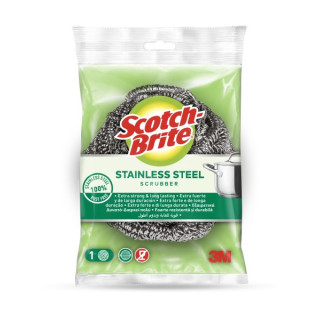 Scotch-Brite Estropajo de Acero Inoxidable - Color Gris Metalizado