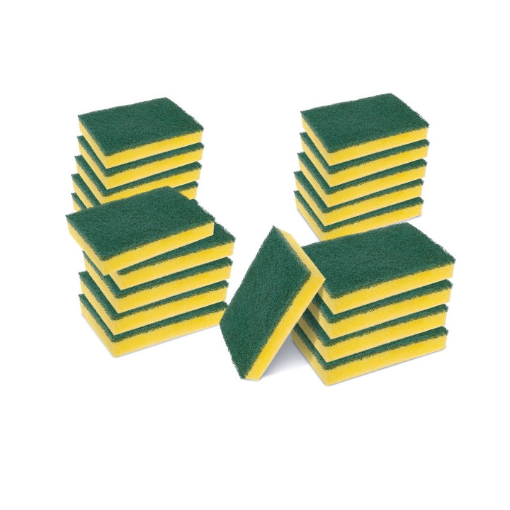 Scotch-Brite Classic Pack de 20 Estropajos de Cocina - Color Amarillo