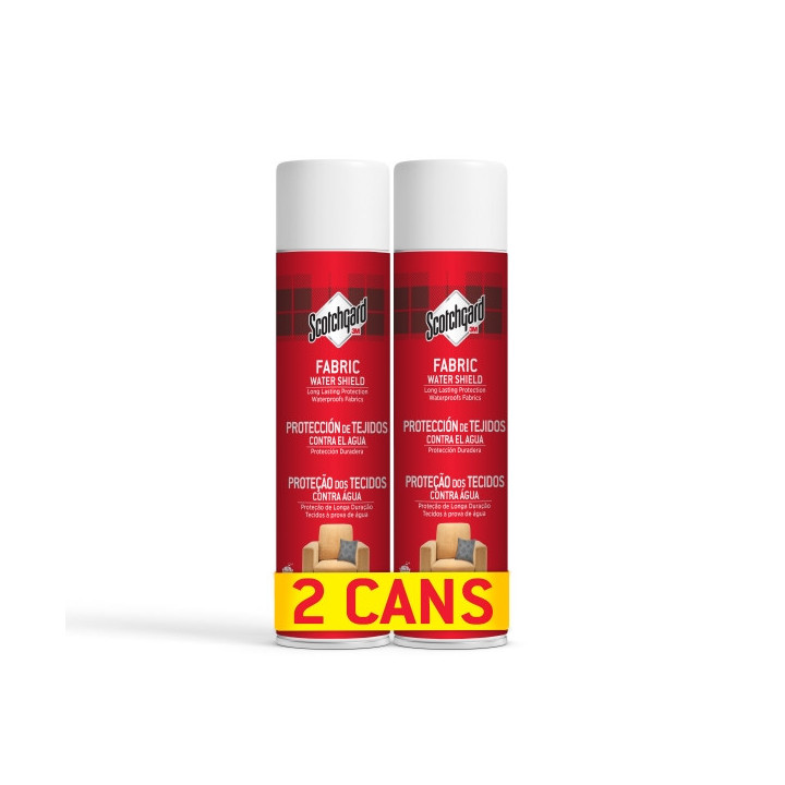 Scotchgard Protector de Tejidos - 2 Botes de 400ml - Repelente de Derrames