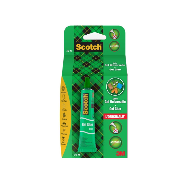 Scotch Tubo de Pegamento en Gel - 30ml - Color Transparente
