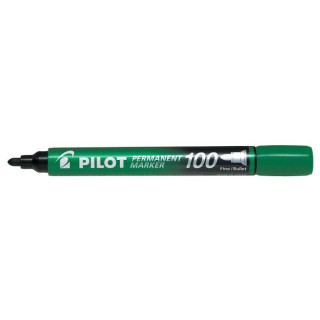 Pilot Rotulador Permanente 100 - Punta Fina de Bala 4