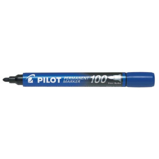 Pilot Rotulador Permanente 100 - Punta Fina de Bala 4