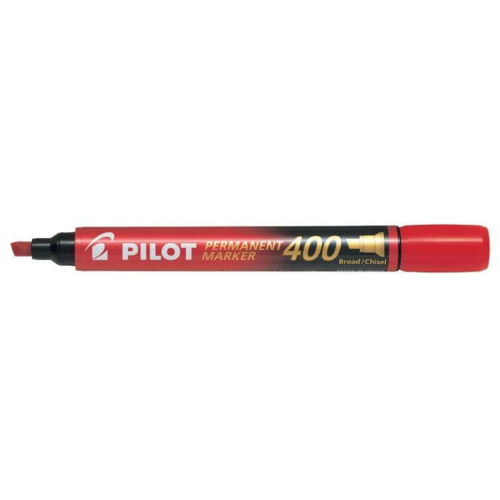 Pilot Rotulador Permanente 400 - Punta Biselada 4