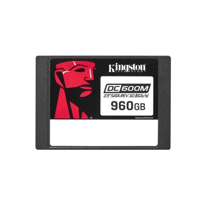 Kingston Data Center DC600M Disco Duro Solido SSD 2.5" 960GB Enterprise SATA 3.0 - Uso Mixto