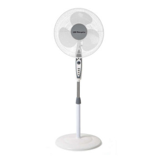 Orbegozo SF 0147 Ventilador de Pie - Potente Ventilacion de 3 Velocidades - Cabezal Oscilante y Multiorientable - Silencioso y