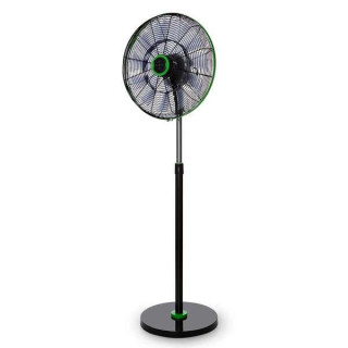 Orbegozo SF 0248 Ventilador de Pie Silencioso - Motor DC de Cobre Brushless - 18 Aspas - 11 Velocidades - Temporizador de 9h -