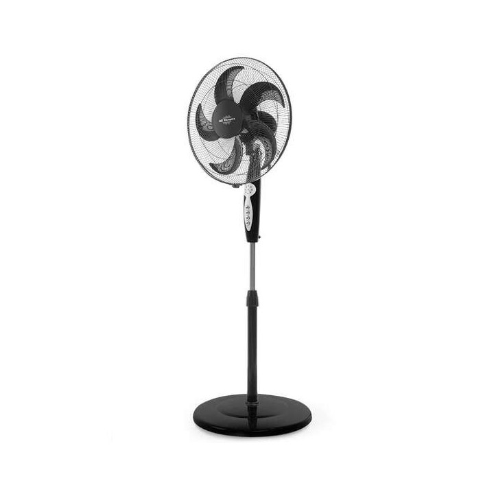Orbegozo SF 0249 Ventilador de Pie - Temporizador de 6h - 3 Modos de Funcionamiento - Potencia de 60 W - Altura Regulable - Man