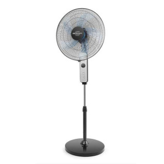 Orbegozo SF 1046 Ventilador de Pie - Temporizador hasta 1 Hora - Altura Regulable hasta 150cm - Potencia de 80W - 5 Aspas y 3 V