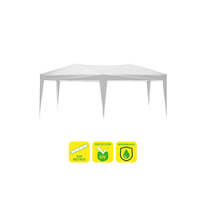 Sungarden Carpa Plegable Acero 3x6m - Color Blanco