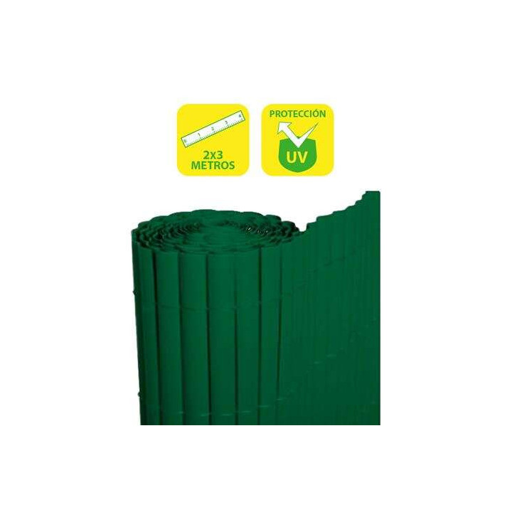 SunGarden Cañizo Plastico Doble Cara 2x3m - Color Verde