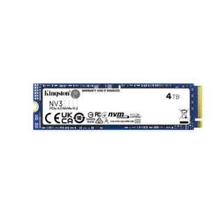 Kingston NV3 Disco Duro Solido SSD M2 2280 4TB PCIe 4.0 NVMe 3D NAND