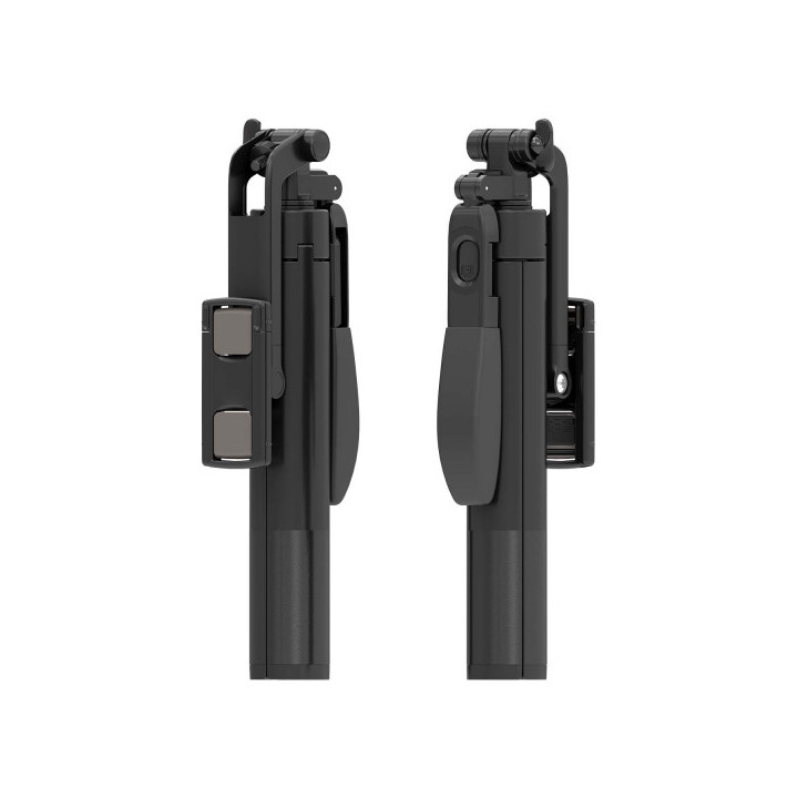 Aisens Palo Tripode para Selfie con Mando a Distancia Bluetooth 3 en 1 - Color Negro