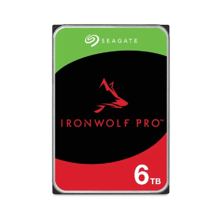 Seagate Ironwolf Pro Disco Duro Interno 3.5" SATA 3 6TB NAS