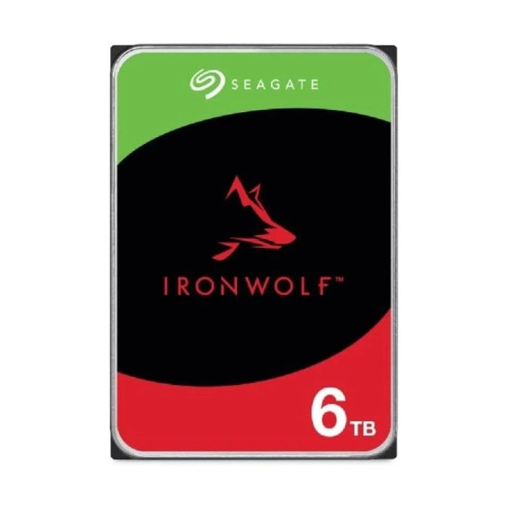 Seagate Ironwolf Disco Duro Interno 3.5" SATA 3 6TB NAS