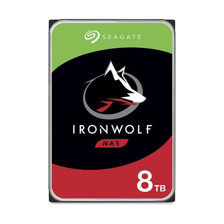 Seagate Ironwolf Disco Duro Interno 3.5" SATA 3 8TB NAS