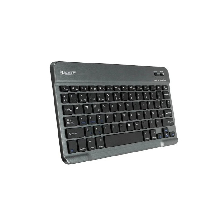 Subblim Teclado ultrafino SMART BT - Diseño compacto y elegante - Teclas de alta precisión - Batería Li-ion recargable - Aho