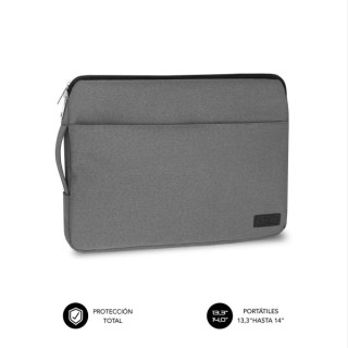 Subblim Funda Urban Portátil de 13.3" a 14" - Proteccion Elegante y Funcional - Tela de Poliester 600D - Interior Acolchado de
