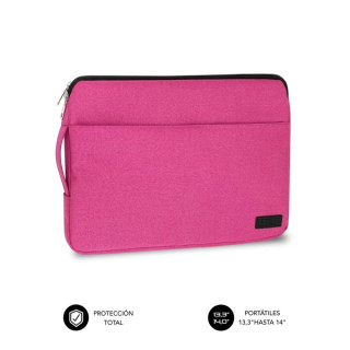 Subblim Funda Urban Portátil de 13.3" a 14" - Proteccion Elegante y Funcional - Tela de Poliester 600D - Interior Acolchado de