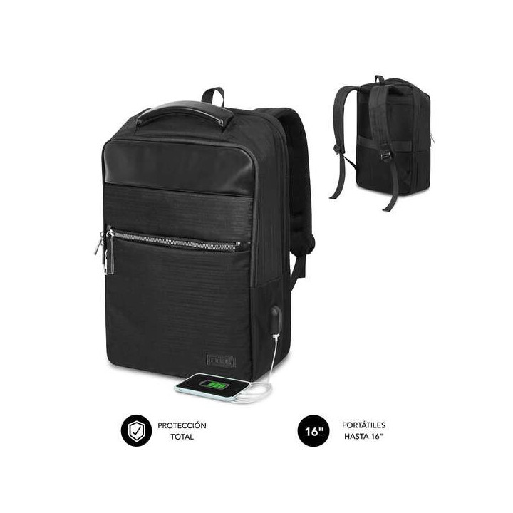 Subblim Mochila Air Padding para Ordenadores de 15