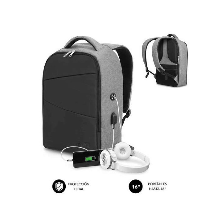 Subblim Mochila Antirrobo para Portatiles 15