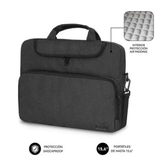 Subblim Maletin para Portatiles de hasta 15.6 Pulgadas - Proteccion Air Padding - Resistente Poliester Oxford - Repelente de Li