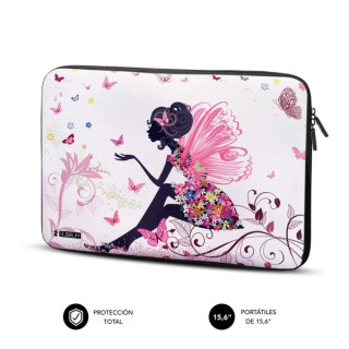 Subblim Funda Trendy de Neopreno Portátil de 15.6"- Resistencia a Golpes y Caidas - Colores Varios