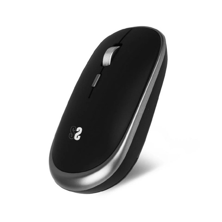 Subblim Raton Inalambrico Mini - Diseño Ergonomico y Elegante - Conexion USB Plug & Play - Tecnologia Silent Click - Ambidiest