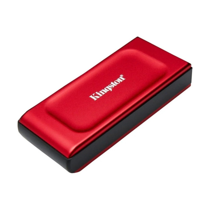 Kingston XS1000 Disco Duro Solido Portatil SSD 1TB USB 3.2 - Color Rojo