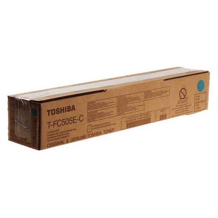 Toshiba T-FC505EC Cyan Cartucho de Toner Original - 6AJ00000290