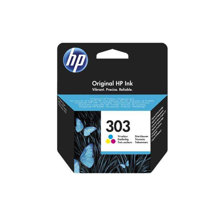 HP 303 Color Cartucho de Tinta Original - T6N01AE