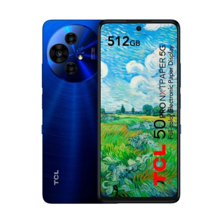 TCL 50 Pro Nxtpaper 5G Smartphone Pantalla 6.78" - 8GB - 512GB - Camara 108MP - Bateria 5010mAh - Color Azul