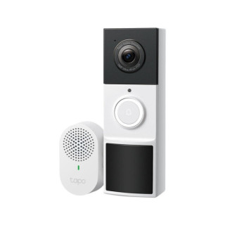 TP-Link Tapo D210 Timbre Inteligente con Video 2K 3MP - Vision Nocturna - Angulo de Vision de 160º - Deteccion y Notificacione