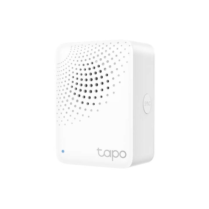 TP-Link Tapo H100 Hub Inteligente - Hasta 64 Dispositivos - Alarma y Timbre Inteligentes - Bajo Consumo