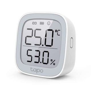 TP-Link Tapo T315 Sensor de Temperatura y Humedad - Pantalla 2.7" - Monitoreo Preciso en Tiempo Real - Notificacion Instantanea