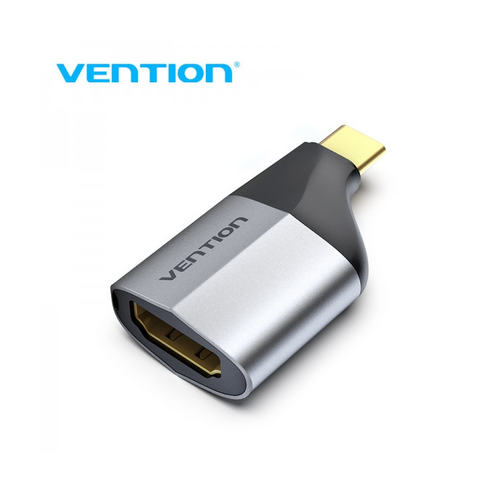 Vention Adaptador USB-C Macho a HDMI Hembra - Color Gris
