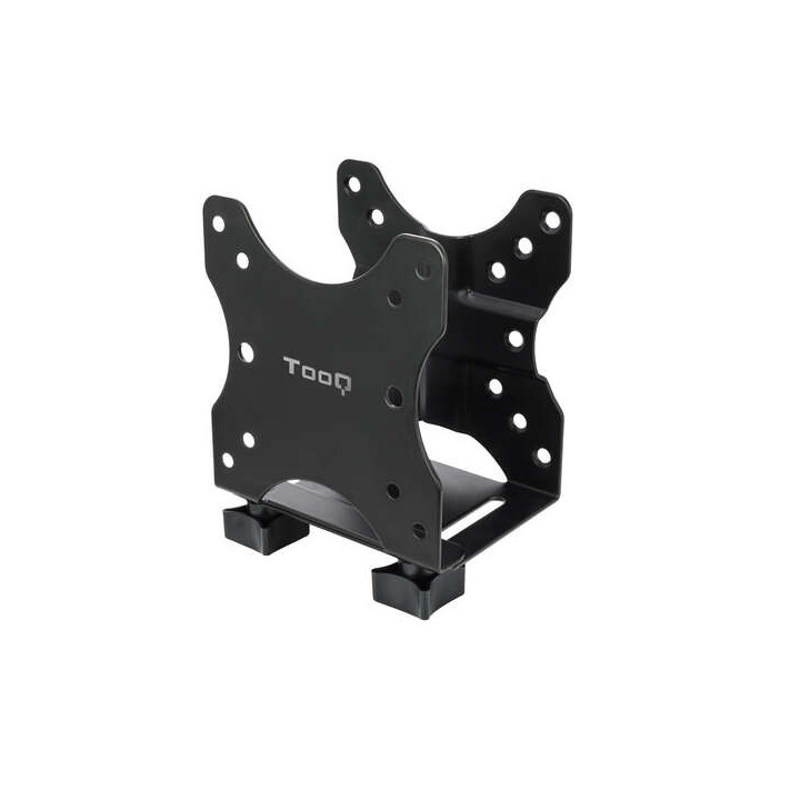 Tooq Soporte VESA para Mini PC - 4 Opciones de Instalacion - Peso Max 5kg - VESA 100x100 - Color Negro