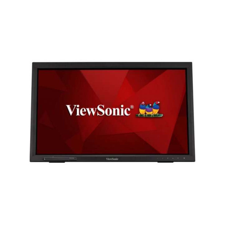 ViewSonic Monitor Tactil LED 24" Full HD 1080p - Hasta 10 Puntos de Contacto - Respuesta 7ms - Altavoces 4W - Angulo de Vision