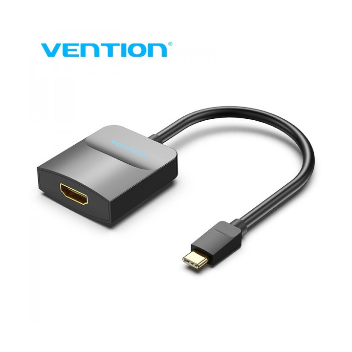 Vention Adaptador USB-C Macho a HDMI Hembra - Color Negro