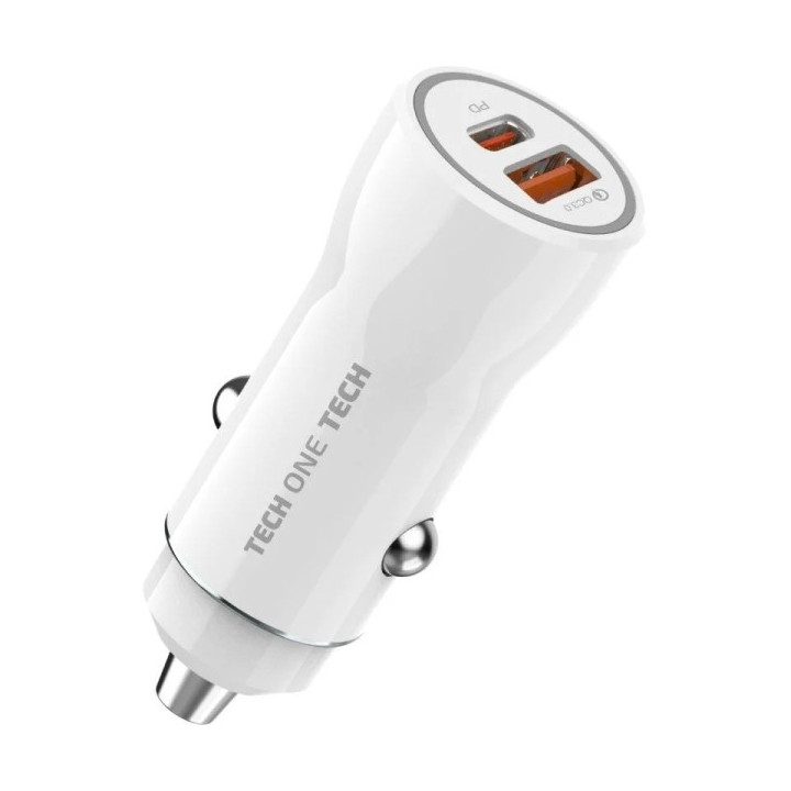 TechOneTech Cargador de Coche 1x USB-A