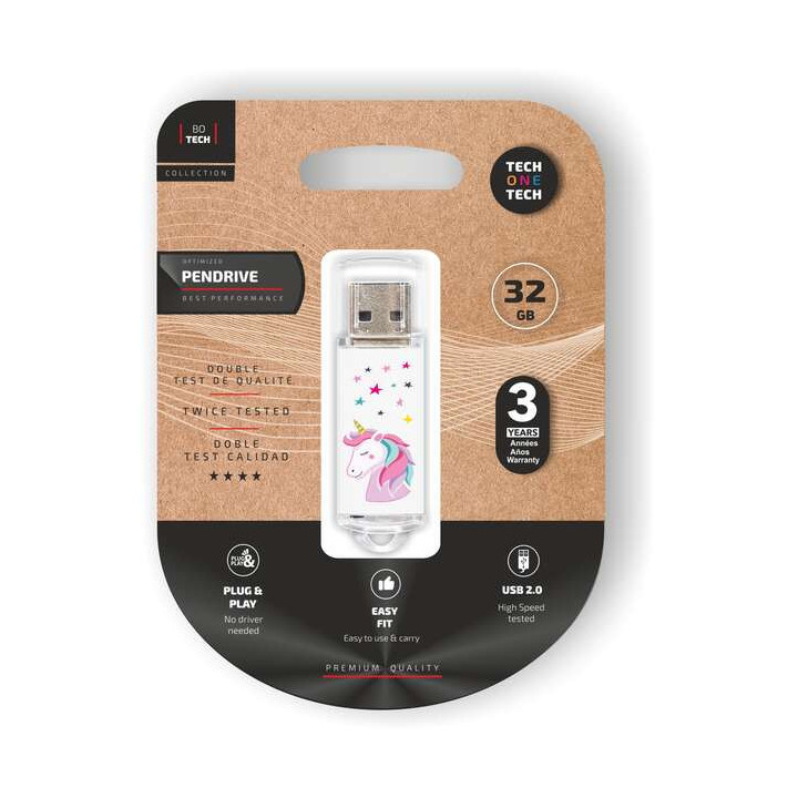 TechOneTech Unicornio Dream Memoria USB 2.0 32GB (Pendrive)
