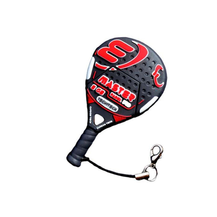 TechOneTech Raqueta Padel Roja Memoria USB 2.0 32GB (Pendrive)