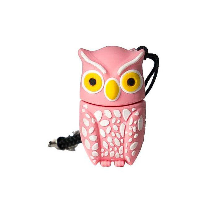 TechOneTech Buho Plumi Pink Memoria USB 2.0 32GB (Pendrive)