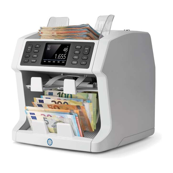 Safescan 2985-SX Contadora de Billetes (Gen3) - Procesamiento Avanzado de Efectivo - Clasificacion por Divisa