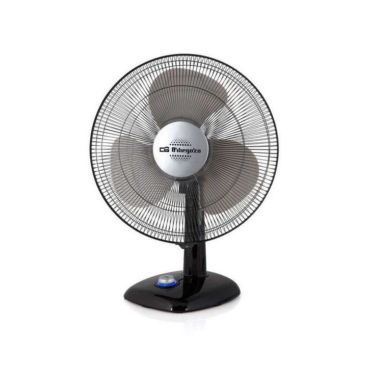 Orbegozo TF 0124 Ventilador de Sobremesa - 2 Velocidades - Oscilacion - Asa de Transporte y Diseño Moderno