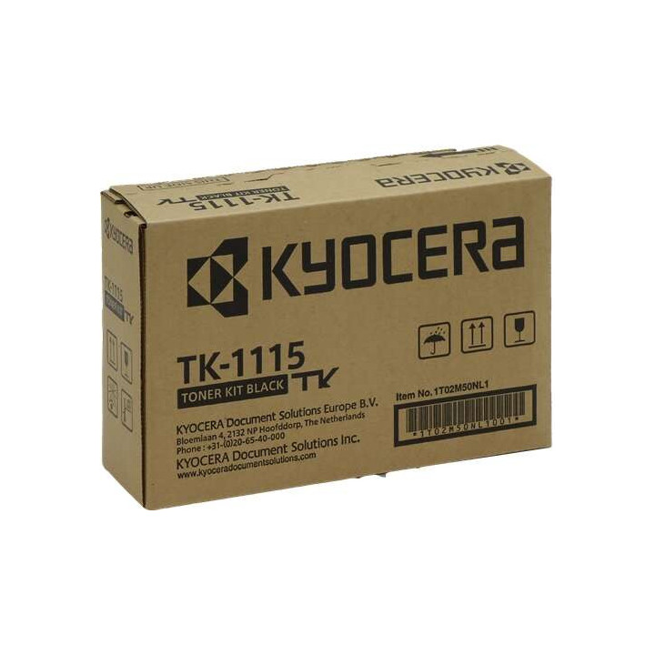 Kyocera TK1115 Negro Cartucho de Toner Original - 1T02M50NL0/1T02M50NL1